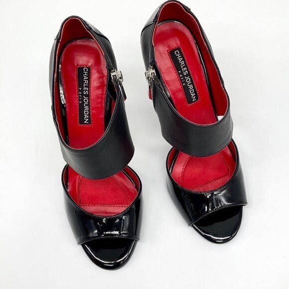 Charles Jourdan Peep Toe Heel - Picture 8 of 12